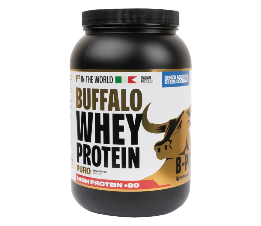 B-POWER Buffalo Protein, Натуральный без подсластителя, 750г